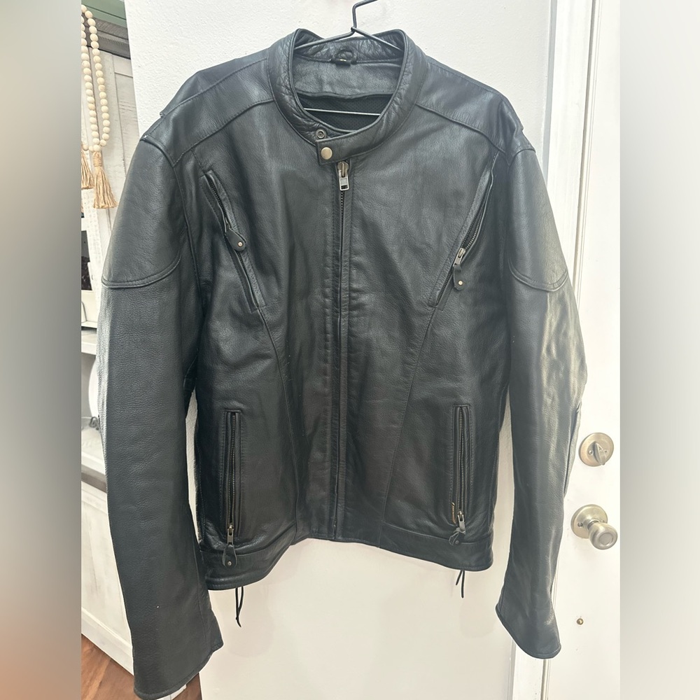 Men’s Leather Coat